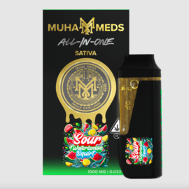 Sour Watermelon Squirt Muha Meds Disposable Vape