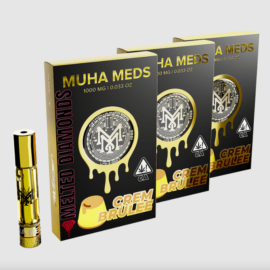 Crème brûlée Muha Meds Cart