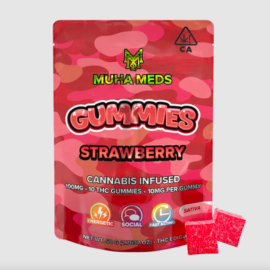 Strawberry Muha Meds Gummies