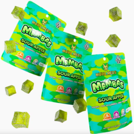 Sour Apple Muha Meds Gummies