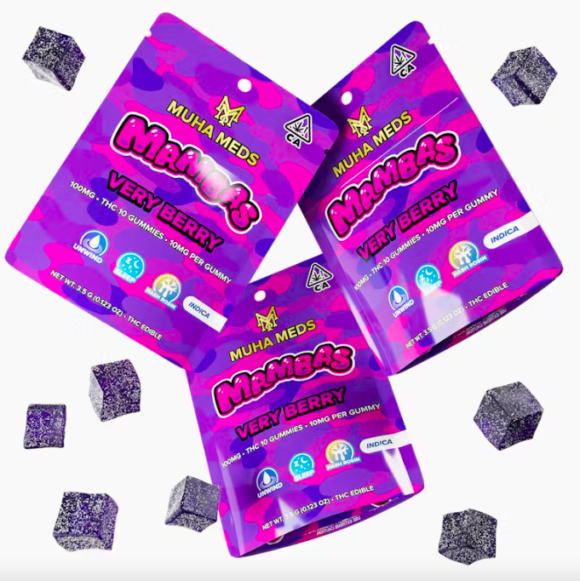 Very Berry Muha Meds Gummies