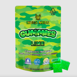 Lime Muha Meds Gummies